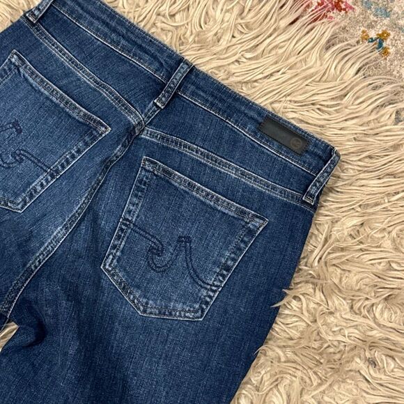 AG Adriano Goldschmied Farrah boot crop jeans size 28 - Picture 7 of 8